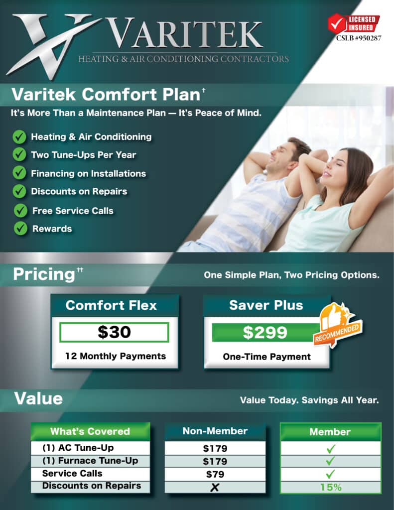 Varitek Comfort Plan Stnd 1